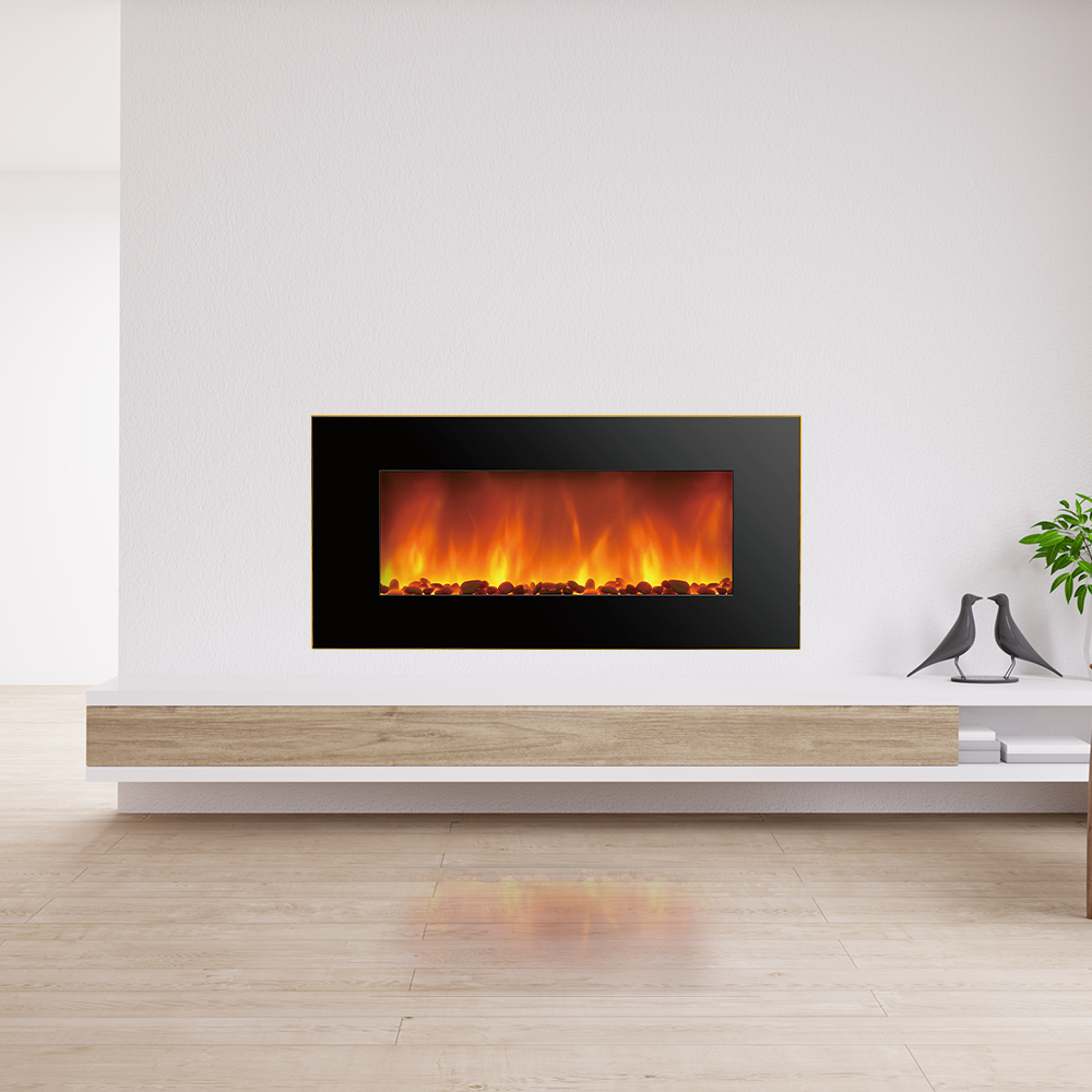 Led light low long high quality heat free standing electric flame fireplace heater 3d recessed fireplace, decorative fireplace