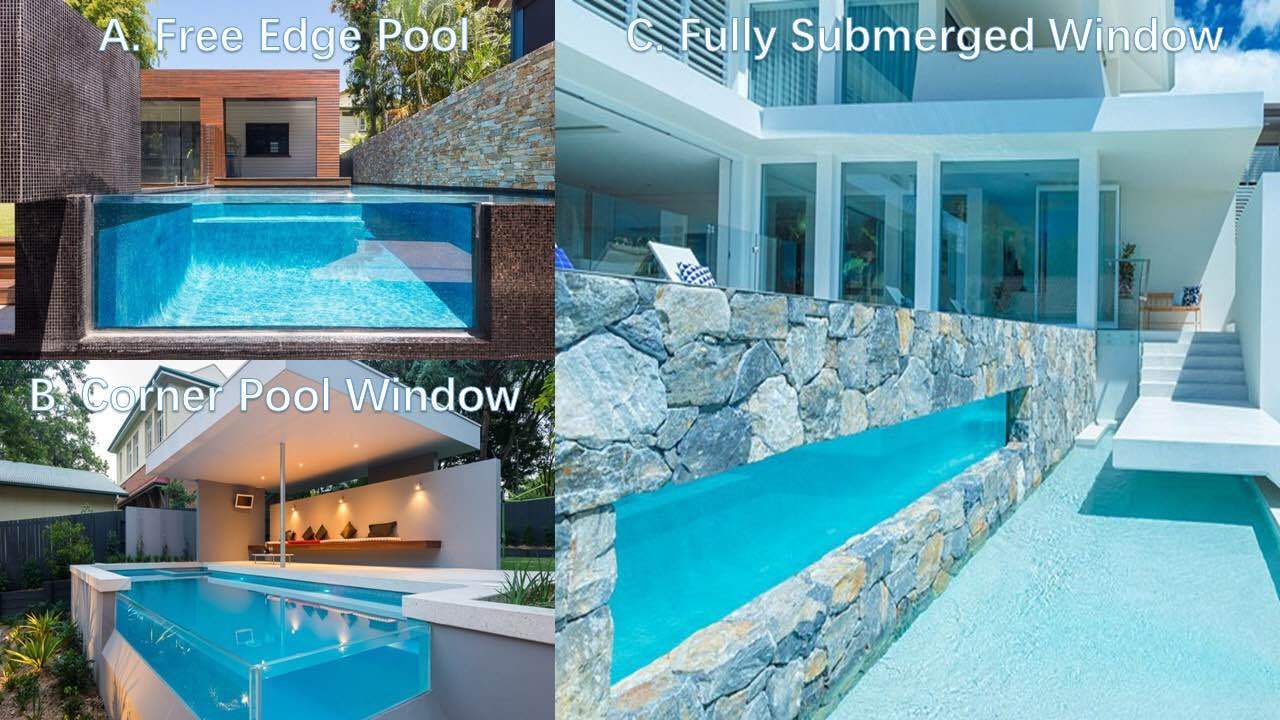 Acrylic Glass Sheet endless swimming pool outdoor spa swim pool rooftop swimming pool price