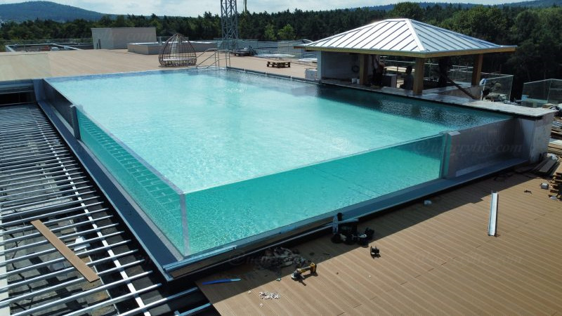 pool modular commercial pools acrylic  Swimming Container modular pool