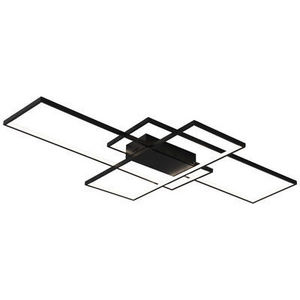 Minimalism Living Room Bedroom Home Rectangular Square Black White Modern Led Ceiling Lights