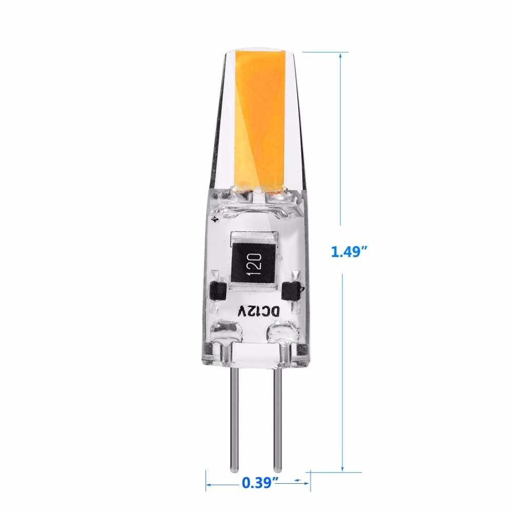 Dimmable Mini G4 LED COB Lamp 2W 3W Bulb AC DC 12V 220V Candle Lights Replace 30W 40W Halogen for Chandelier Spotlight