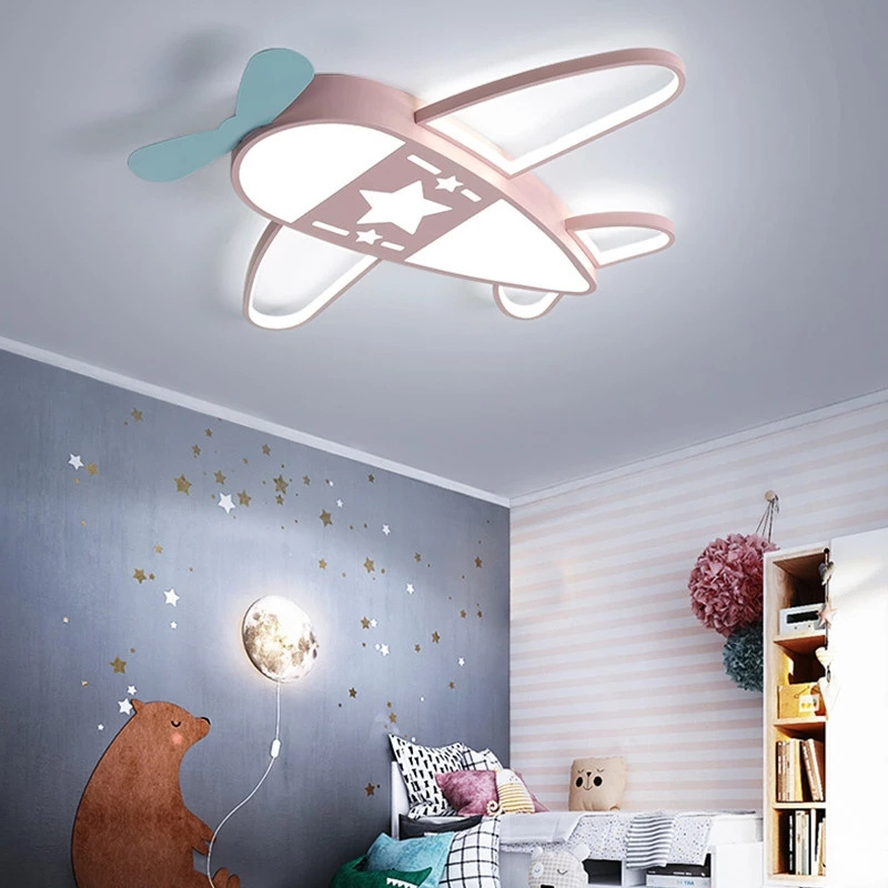 Modern Exquisite Kids Bedroom Child Baby Room Ceiling Lighting Fixtures Light Children's Room Decoration Lamps LED Chandelier