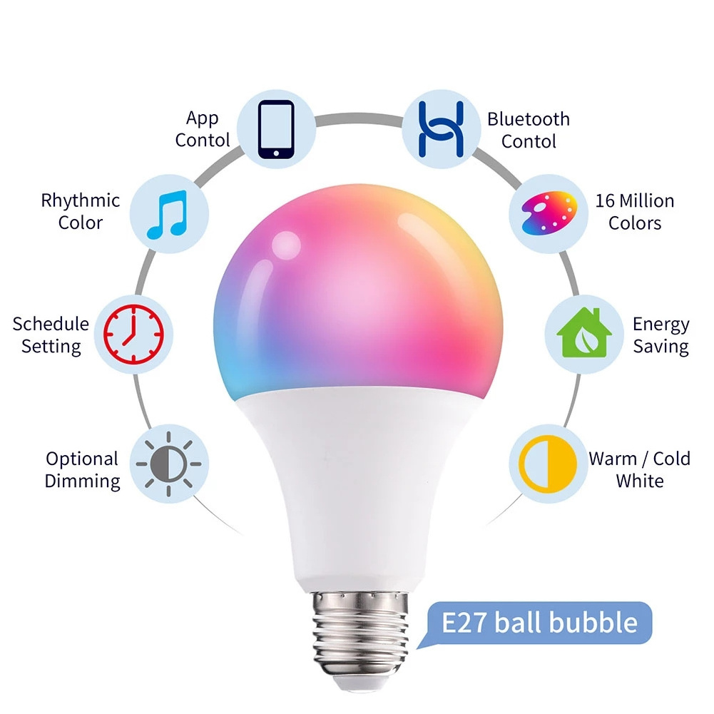 New Low Voltage&Energy-Saving Bulb Wifi Plastic Gu10 Sengled Smart Light Bulbs