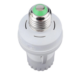 Durlite Motion Sensor Light Socket E26Adapter Auto On/Off Light Control E27 PIR Smart Lamp Bulb Holder