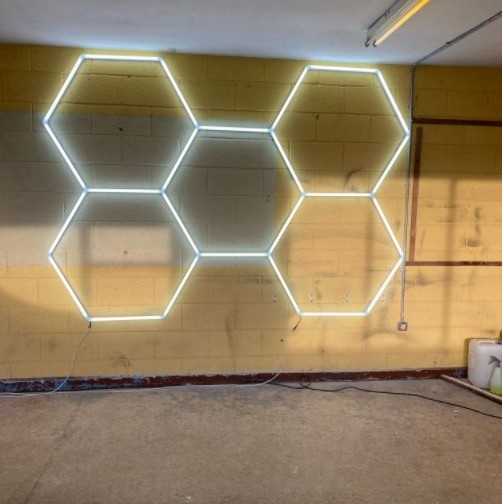 Durlite Drop Shipping Honey Comb Hexagon Ceiling Light