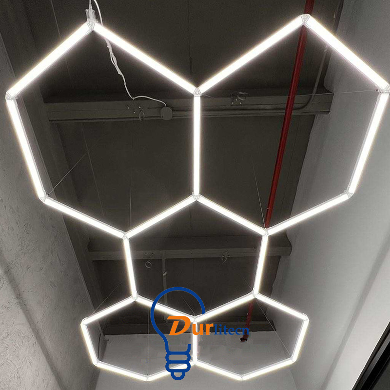 Durlite Drop Shipping Honey Comb Hexagon Ceiling Light