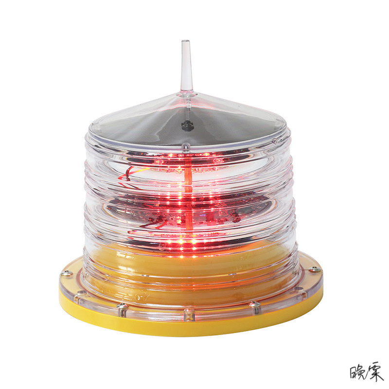 Marine Solar Net Beacon Buoy Signal Marine Fishing Flash Control Buoyancy Device Tower Light Warning Light Obstruction Light