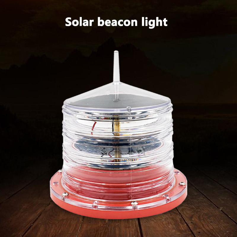 Marine Solar Net Beacon Buoy Signal Marine Fishing Flash Control Buoyancy Device Tower Light Warning Light Obstruction Light