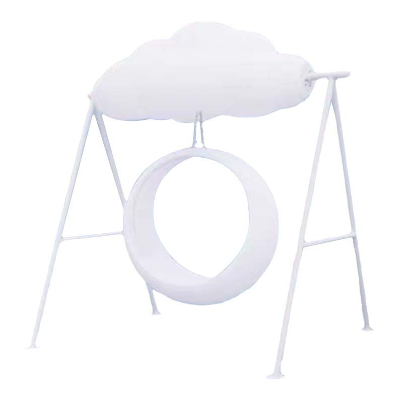 Outdoor Courtyard Landscape Light Plaza Area Interactive Leisure Internet Celebrity Camping Light Luminous Cloud Swing