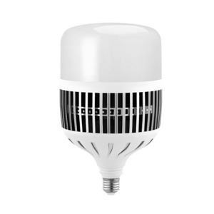 Wholesale E40 Screw 80W Energy-Saving Fin Bulb 100W Factory Workshop Lighting E27 LED Super Bright Bulb