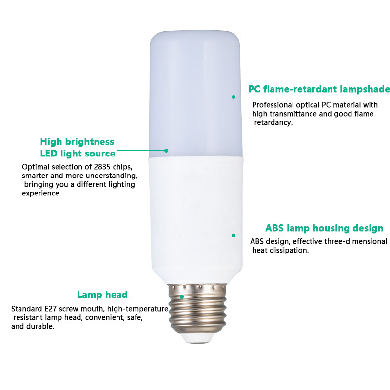 Wholesale E27 Screw  Energy-Saving Bulb Table Lamp Downlight Night Light Machine Tool Lighting Replacement Led Bulb