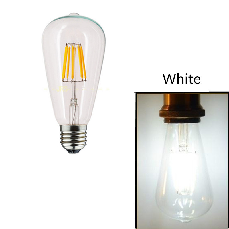 DURLITECN Golden ST64 Dimmable E27 B22 2W 4W 6W 8W 10W 12W 220V 110V 2700K 6000K Energy Lamp LED Edison Filament Light E27 Bulbs