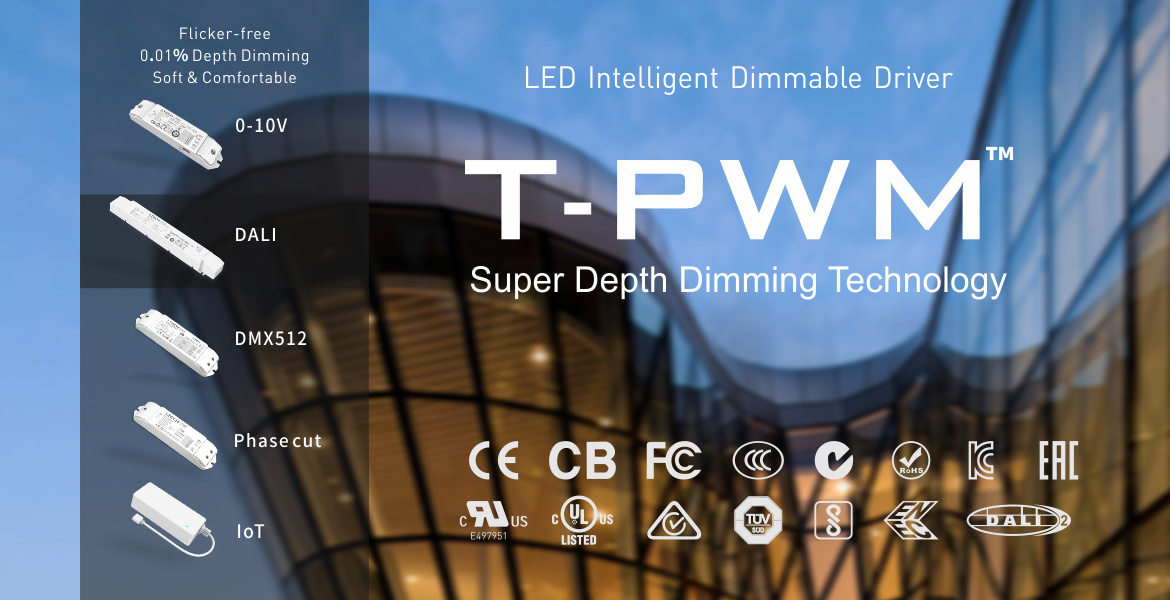 DALI Intelligent LED Driver 12W 350-700mA Constant Current LED Driver