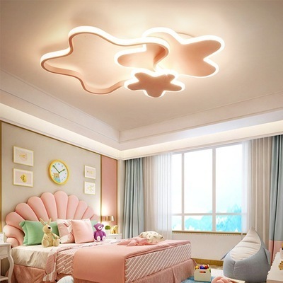 New Design Nordic Modern Lovely Decoration LED Ceiling Light Cloud Shape Bedroom For Kids LED Cloud Ceiling Light