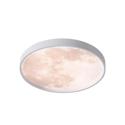 Bedroom Dining Room Ceiling Lights Home Indoor Lighting Decor Lamp Chandelier Moon 48W Dimmable Led Ceiling Lamp