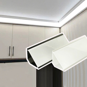 Indoor Ceiling Triangle Corner Mounted Aluminum Profile Light Corner LED Linear Light