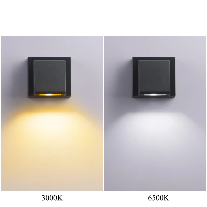 DURLITECN Simple COB Waterproof Porch Light Wall Mounted Lighting AC 85-265V Up Down Luxury Modern Outdoor Wall Light