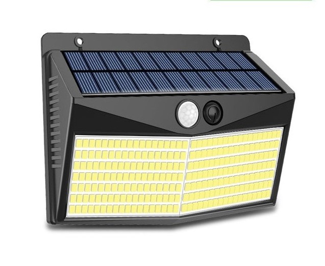 Outdoor IP65 Waterproof 248/468 LED Reflector Solar Garden Lights Sensor Spotlight Sunlight Battery Solar Powered Lantern