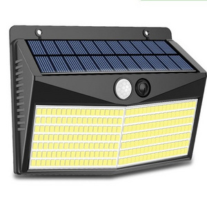 Outdoor IP65 Waterproof 248/468 LED Reflector Solar Garden Lights Sensor Spotlight Sunlight Battery Solar Powered Lantern