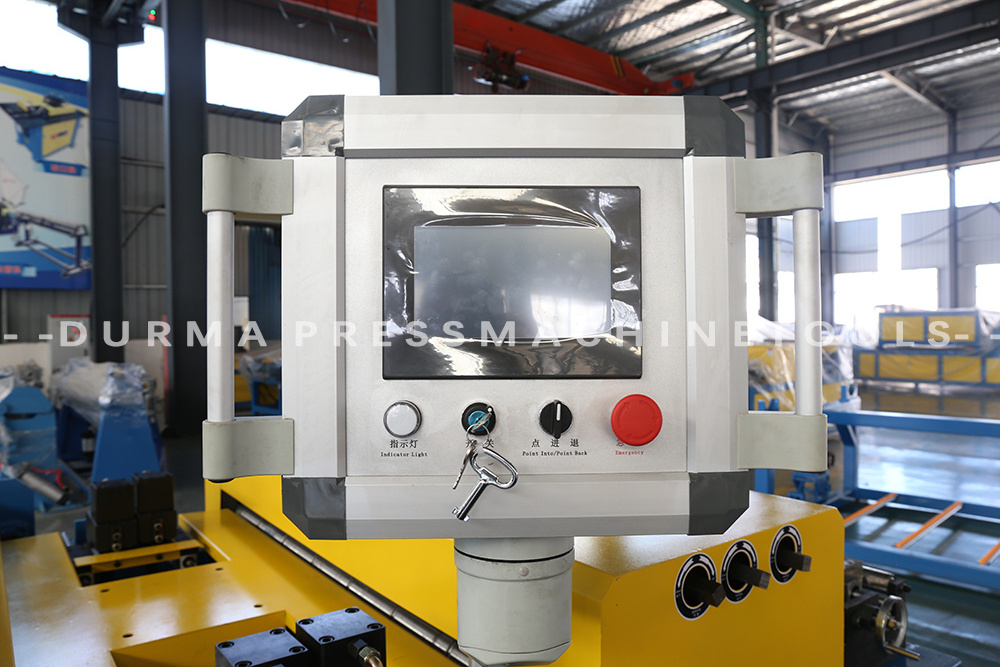 Air conditioner Auto pipe duct production machine line 3 HVAC rectangular making machine line III