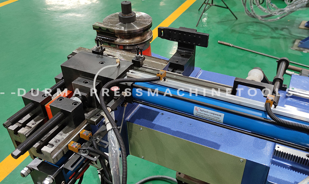 Energy Saving Push automated 60mm 100mm 3 inch 4 inch 5 inch exhaust 3d plc cnc automatic hydraulic tube bender