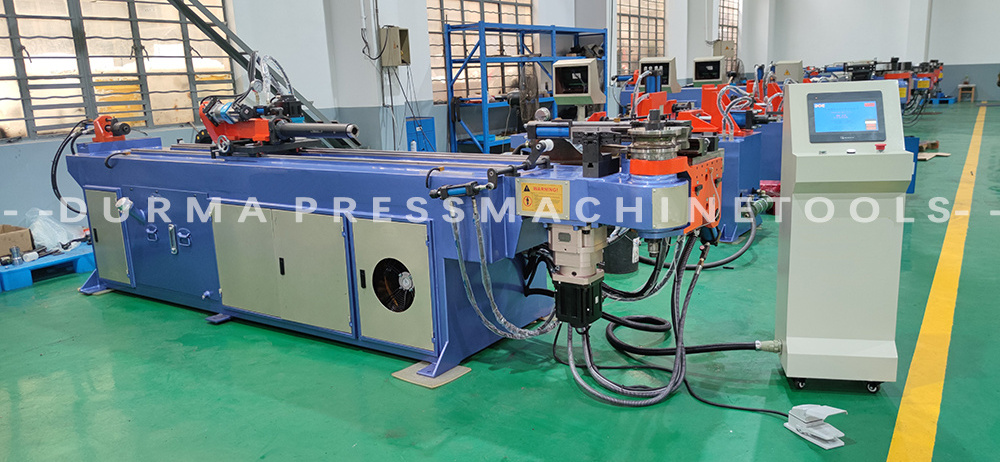 New CNC Automatic 63CNC-6A-MS Left and Right Bend Stainless Steel round Pipe Bender Hydraulic Copper Pipe Bending Machine