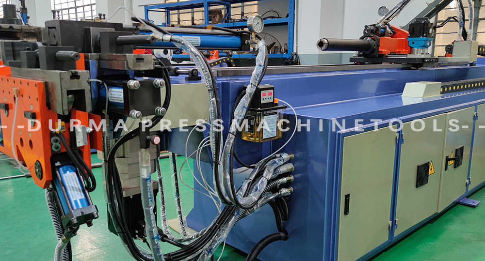 New CNC Automatic 63CNC-6A-MS Left and Right Bend Stainless Steel round Pipe Bender Hydraulic Copper Pipe Bending Machine