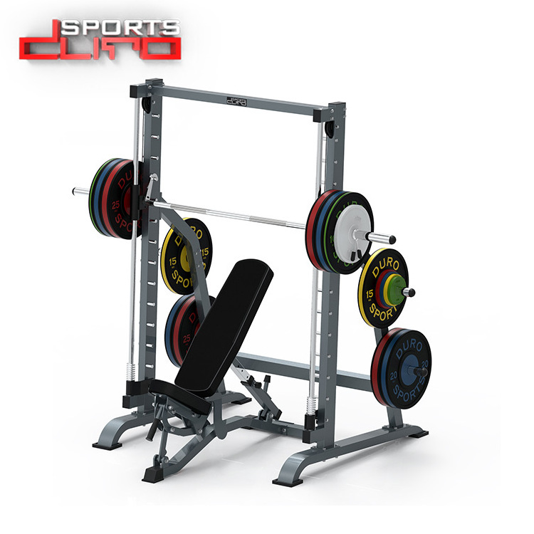 High quality and cheap price smith machine professional adjustable steel shelving storage racks precor