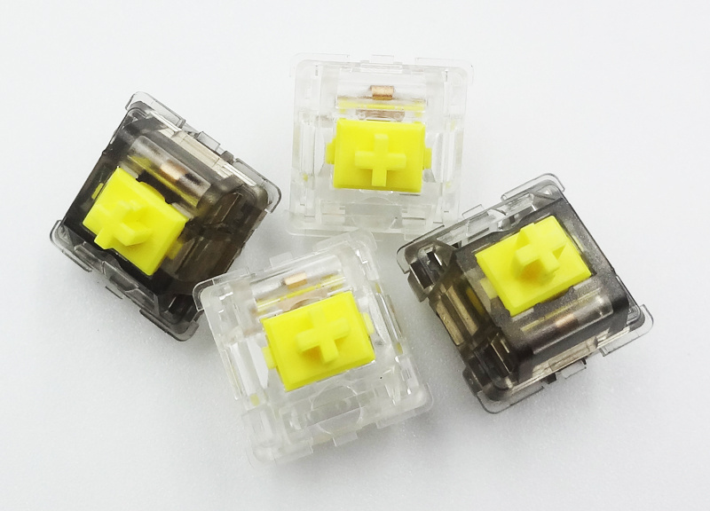 DUROCK T1 Tactile Switches 67g Bottom Out Round Bump Mechanical Keyboard Switch Similar to Holy Panda Key switches