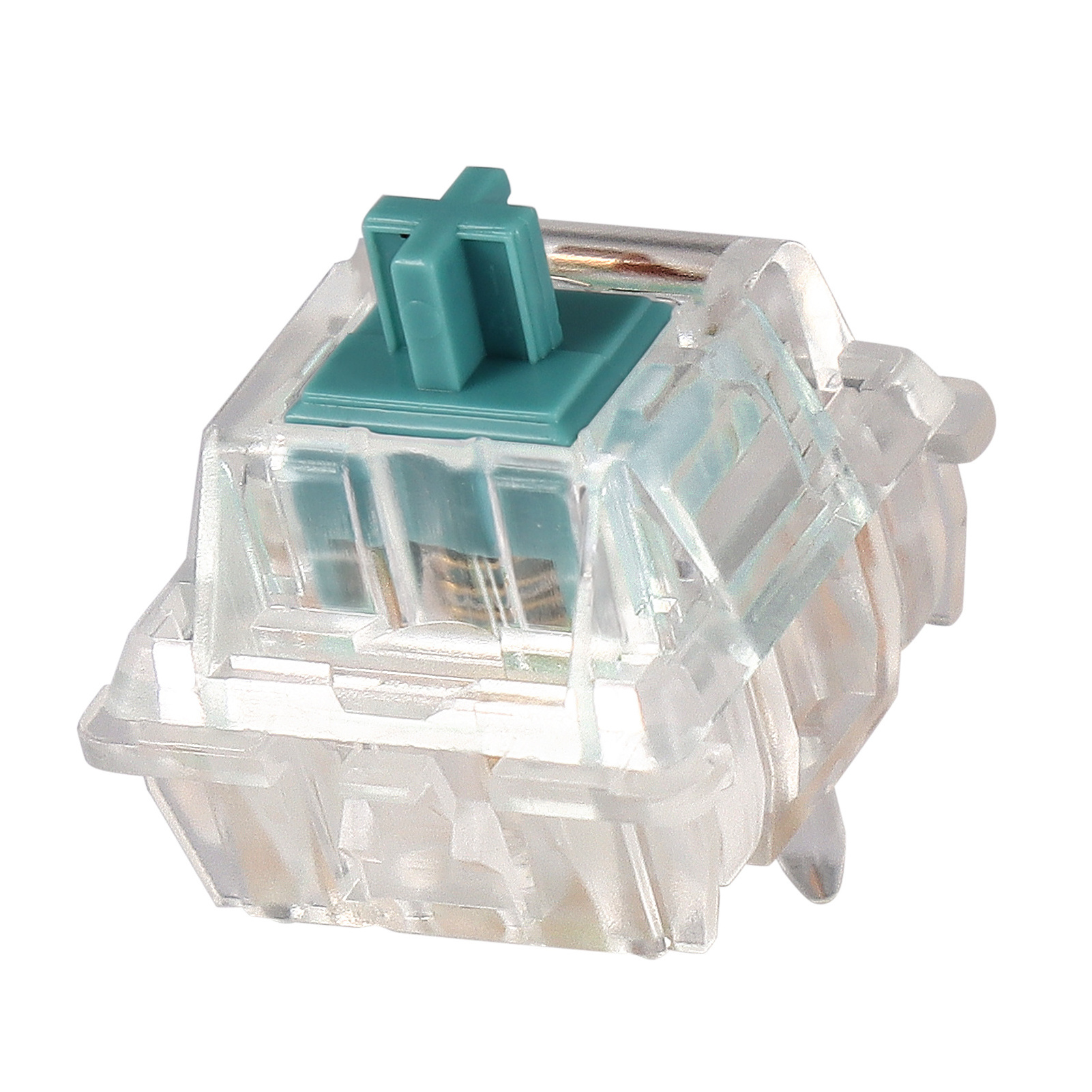 DUROCK Clear T1 Tactile Mechanical Keyboard Switch Gold Plated 67g Spring Keyswitch for Custom Keyboard Switches