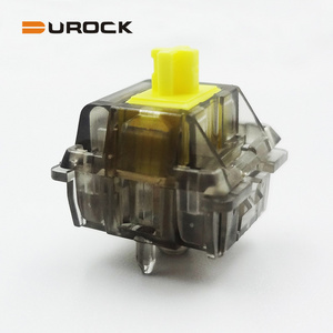 DUROCK T1 Tactile Switches 67g Bottom Out Round Bump Mechanical Keyboard Switch Similar to Holy Panda Key switches