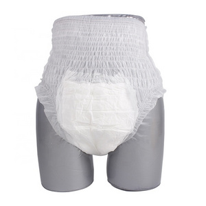 Soft Breathable Absorption Disposable OEM Japanese Adult Diaper pull up pants