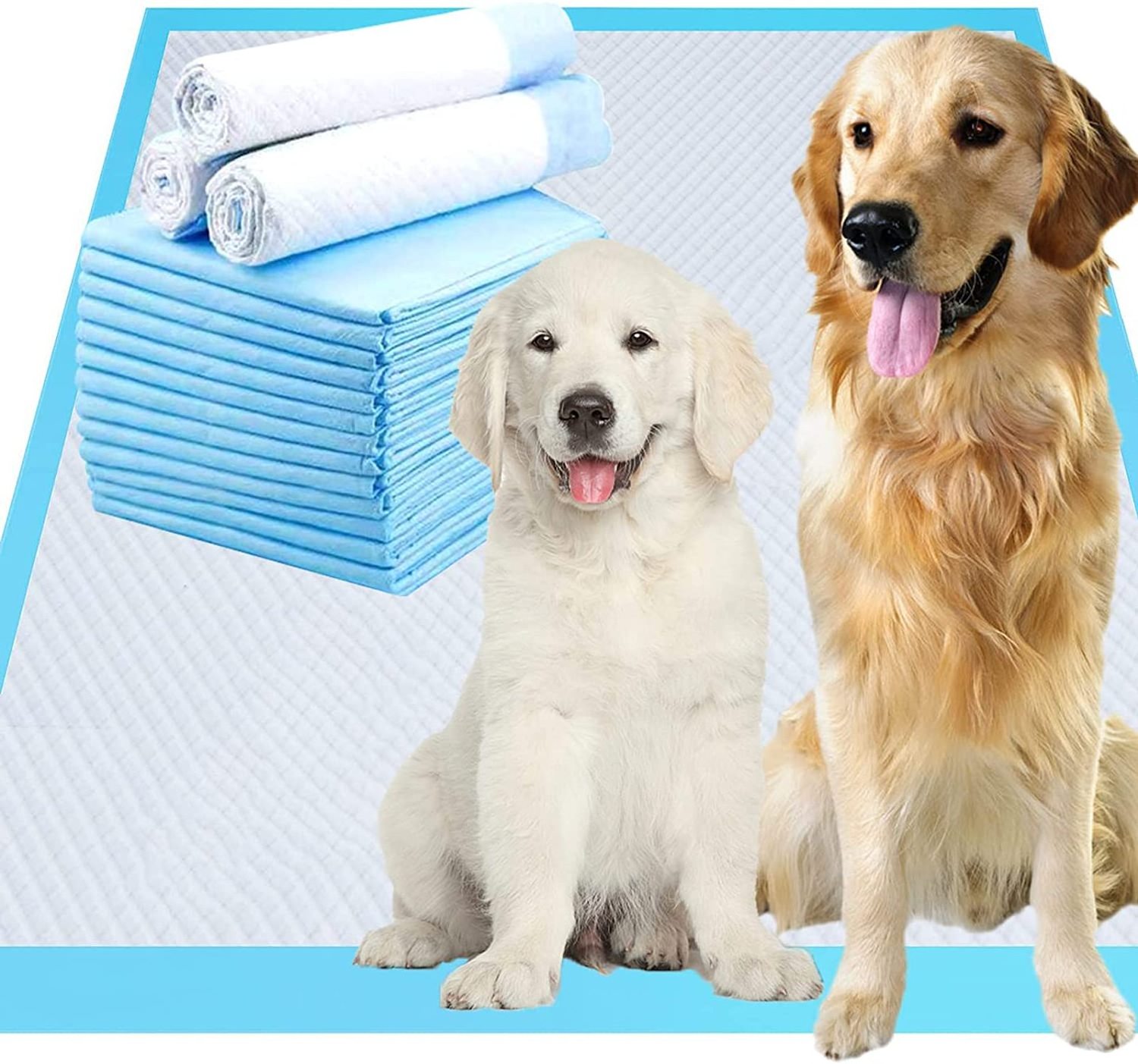 Disposable Strong Absorption Waterproof leak-proof Puppy Toilet Training Pad for Doggie Kittens Rabbits