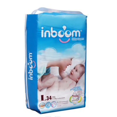 customized size sleepy OEM disposable cotton breathable baby diaper