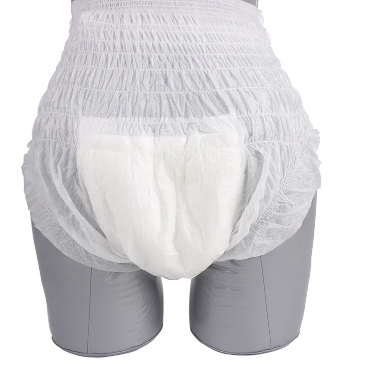 Soft Breathable Absorption Disposable OEM Japanese Adult Diaper pull up pants