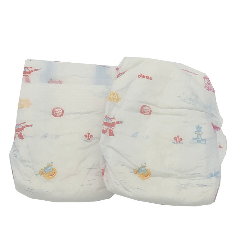 Non Woven Fabric Bamboo Soft Skin Organic Baby Natural Disposable Baby Diapers