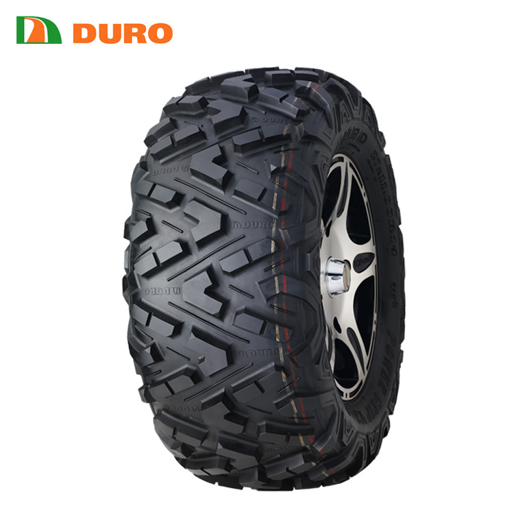 Black radial construction 25x10x12 atv tires