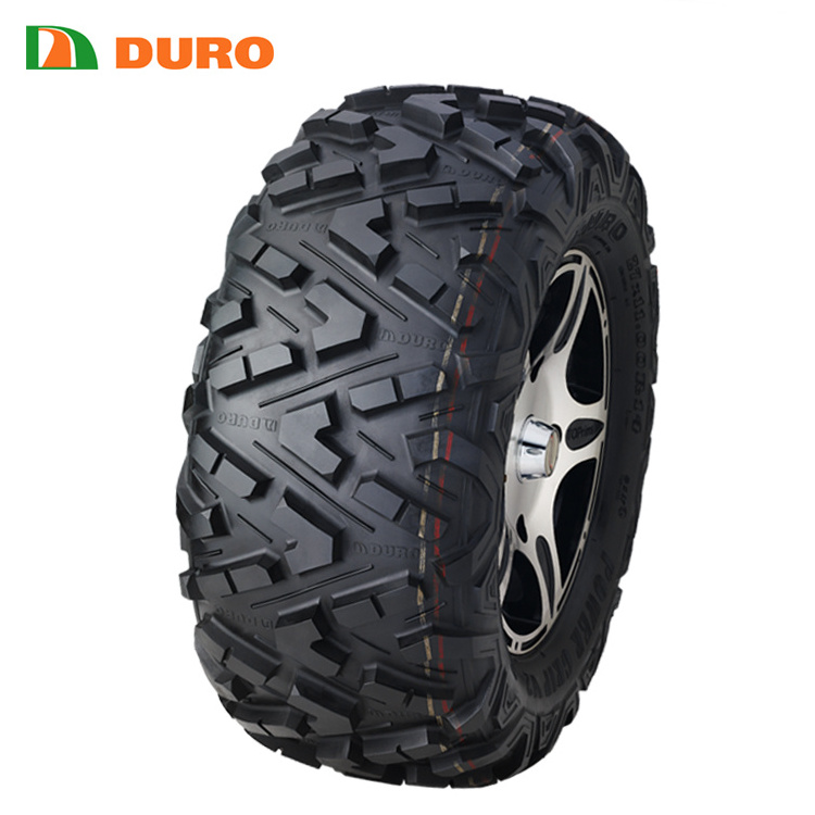 Black radial construction 25x10x12 atv tires