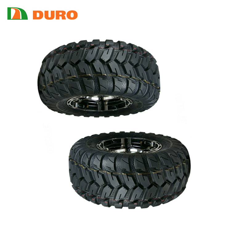 Durable low pressure tubeless 25 10 12 atv tire