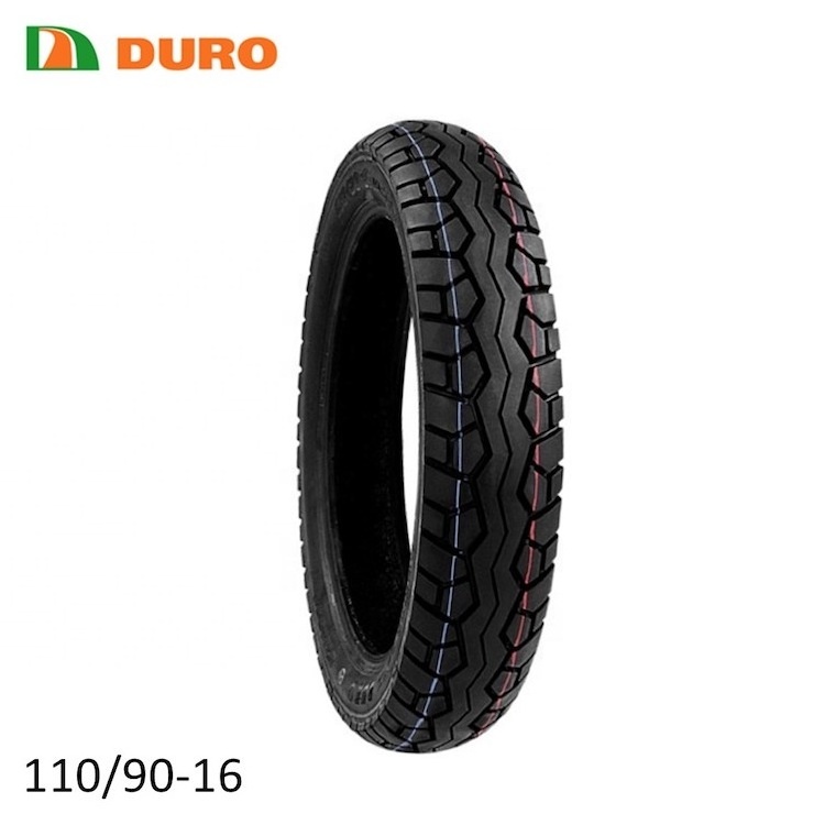 Durable rubber compound 110/90-16 motorcycle tyre