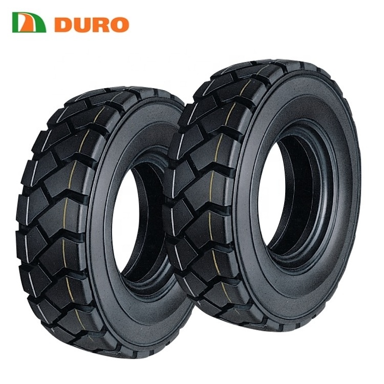 Deep tread 6.50-10 pneumatic press forklift tyre