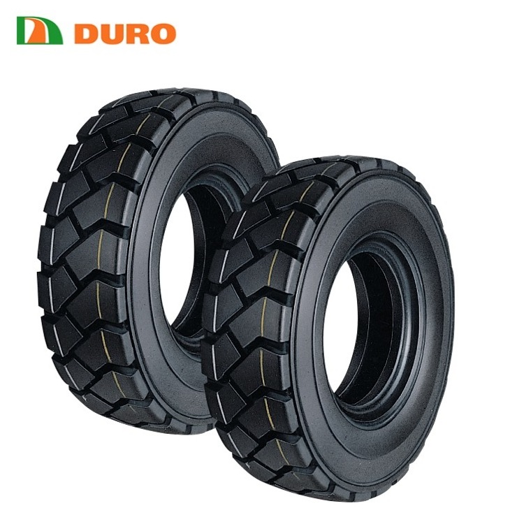 Wide surface area improve grip forklift tyre 700x12