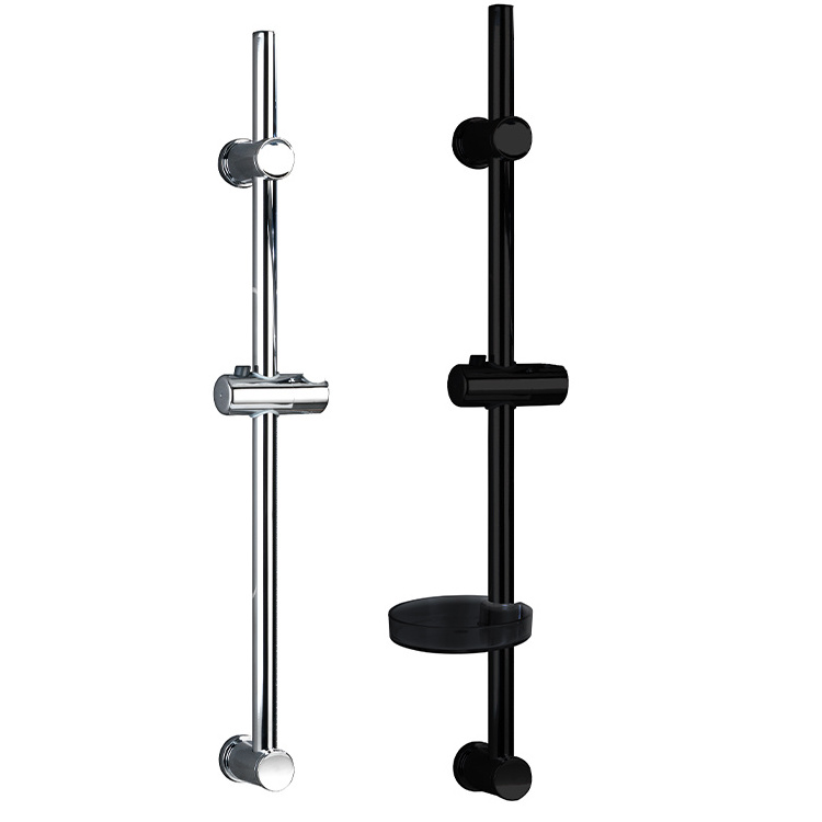 Bathroom Accessories Slide Bar Shower Wall Mount Handheld Shower Slide Bar Adjustable Stainless Steel Shower Rail