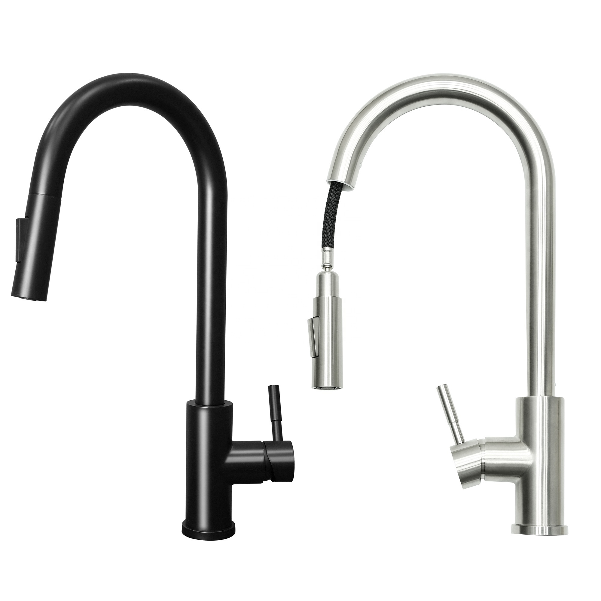 Hot And Cold Kitchen Faucet Mixer 2 Function Kitchen Faucet Bathroom Wall Mounted Custom Logo Sink Kitchen Faucet