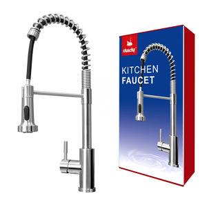 Factory Kitchen Faucet Stainless Steel Modern Kitchen Faucet Black Pull Out Sink Taps Kitchen Faucet With Box Packing