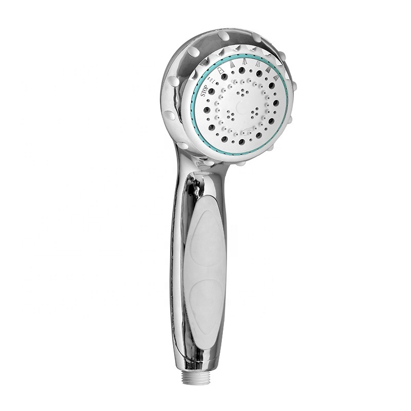 China Factory 8 Mold Function Shower Head Bathroom Faucet Small Hand Shower Designer Mini Hand Shower Head