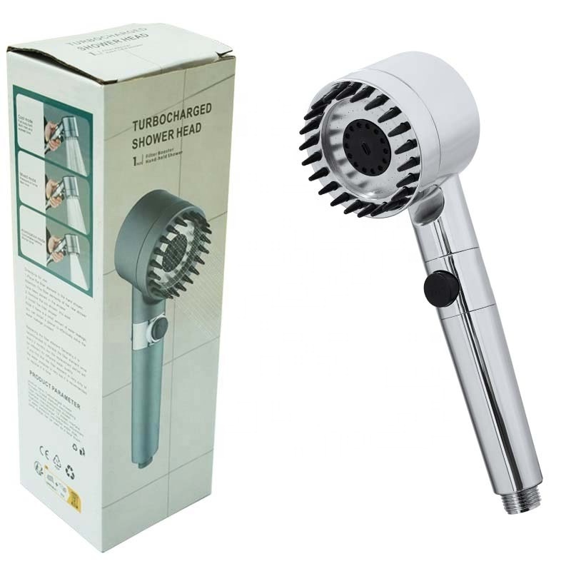 Bathroom Spray Shower Head High Pressure 3 Function Hand Shower Head Bathroom Filter Massage Filtered Shower Head With Filter