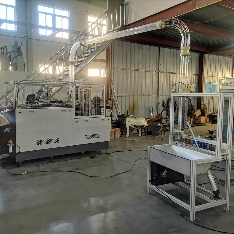 DS-HC Paper Product Making Machinery Water Paper Cup Machine Fully Automatic Germany with PLC Screen