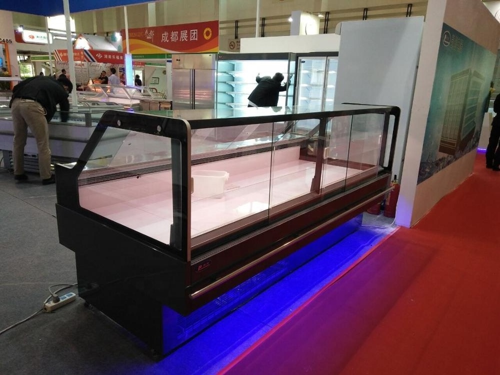 Commercial Counter Display Case Fridge For Meat Shop Deli Refrigerator