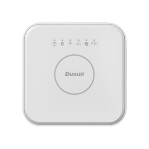 Dusun Linux RK3328 Z-wave Wifi Ble Zigbee Lorawan 4G LTE CAT M1 IoT Ceiling Edge Gateway